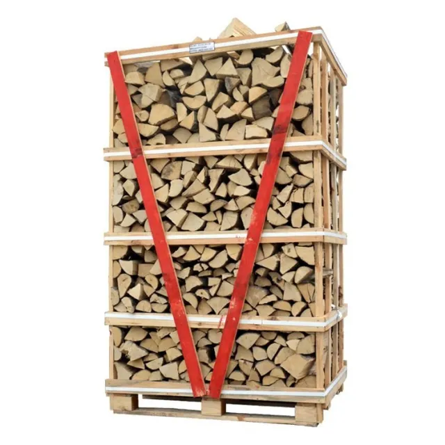 Caja premium de leña de carpe ultra seca – 2 m³