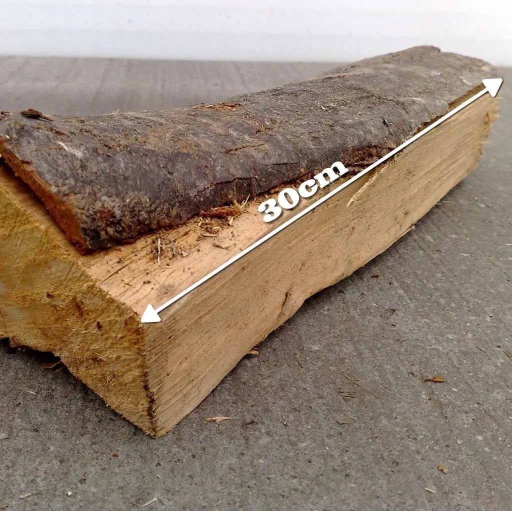 Leña de haya secada en horno – Gran palet de 25/30 cm – foto 3