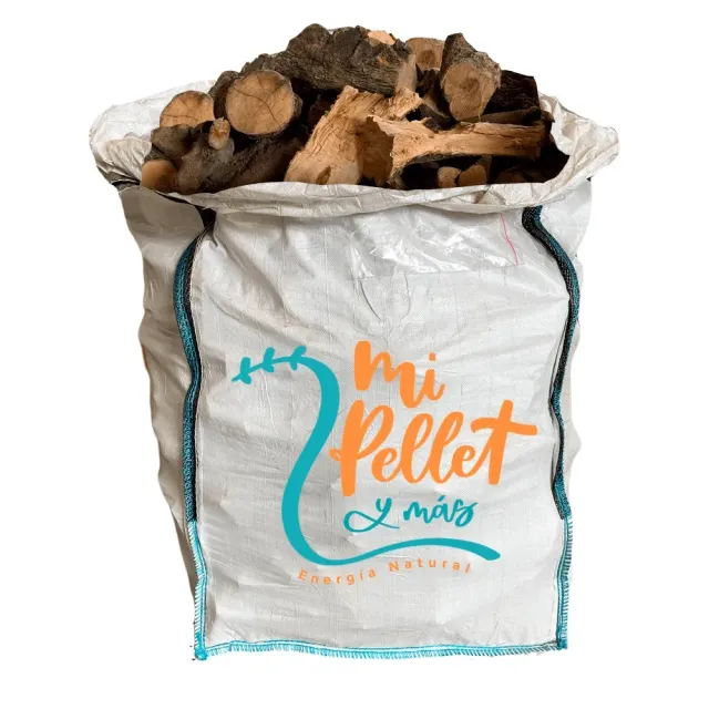 Leña de olivo – saca de 600 kg (troncos hasta 40 cm)