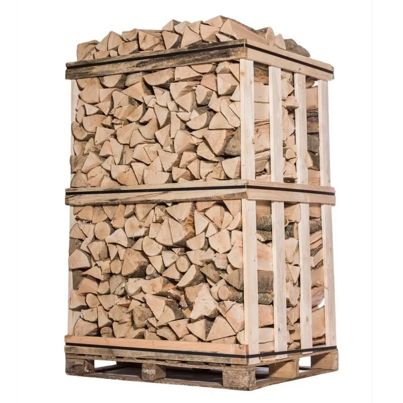 Palet de leña seca Brazeco de 33 cm · 3 estéreos