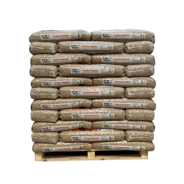 Pellets alemanes ENplus A1 de 6 mm – Lote de 2 palets