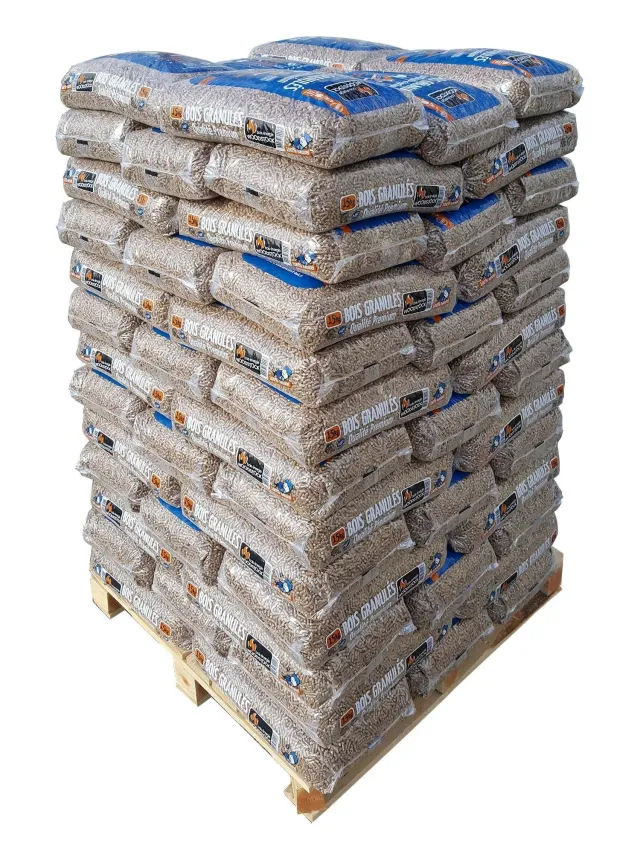 Pellets Woodstock Premium DINplus – 4 palets, 264 sacos de 15 kg